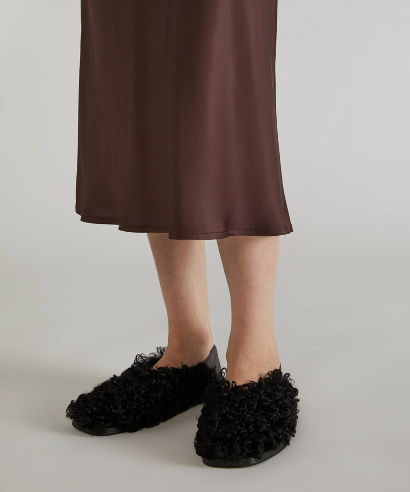 Slowear Gonna in raso di viscosa Italia