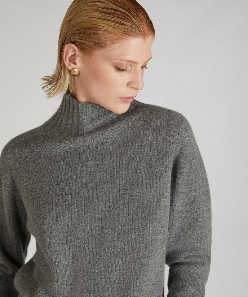 Slowear Dolcevita regular fit in lana e Angora In Linea