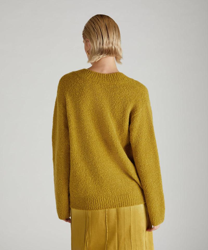 Slowear Maglia over in bouclé di lana e Alpaca Vendita