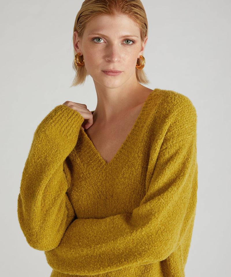 Slowear Maglia over in bouclé di lana e Alpaca Vendita