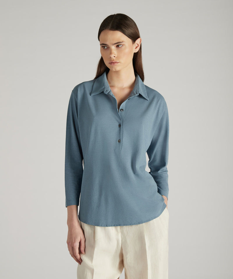 Slowear Polo regular fit in IceCotton organico Soddisfazione Garantita