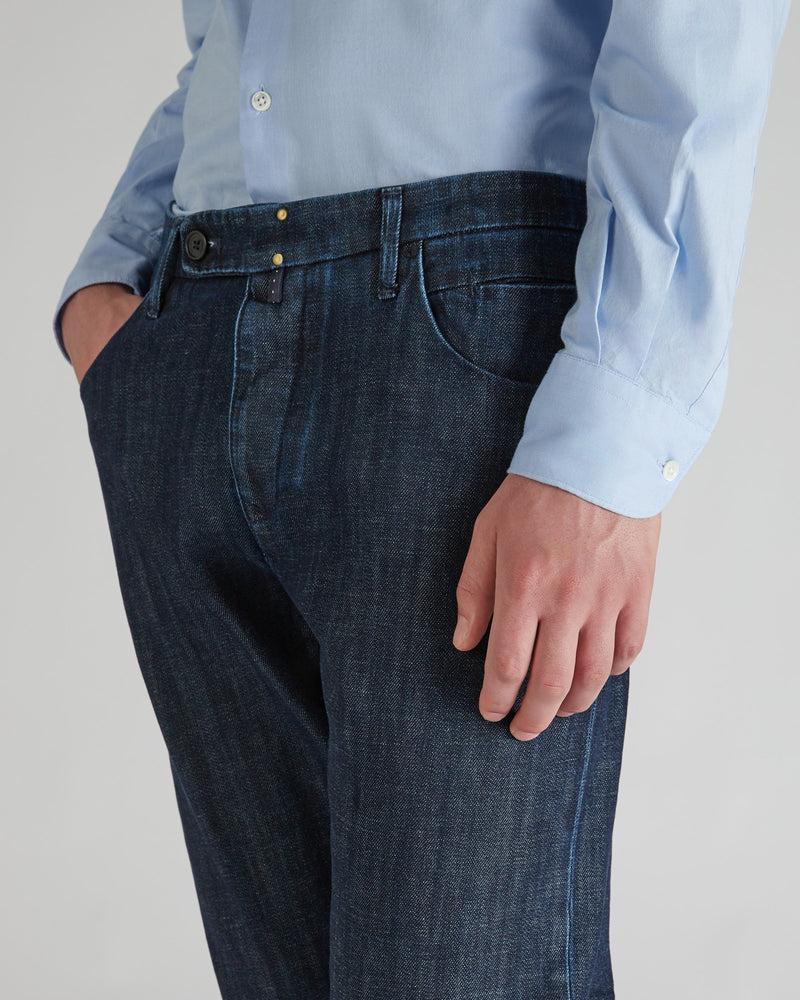Slowear Pantalone sartoriale in denim Sconto