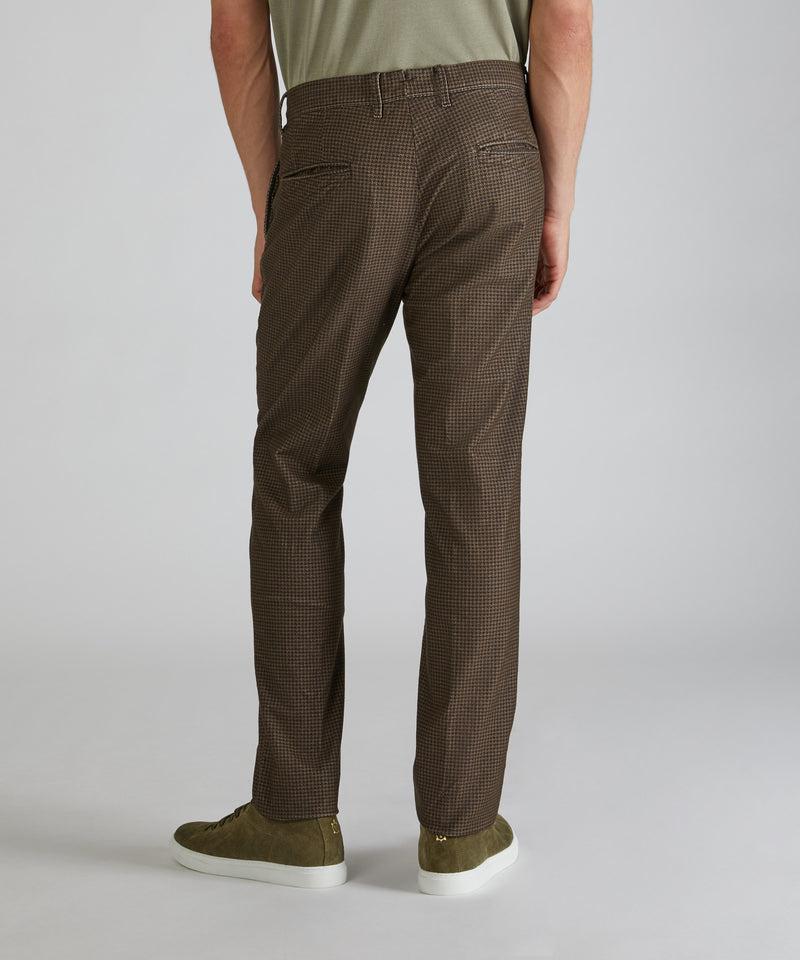 Slowear Pantalone slim fit in fustagno di cotone In Vendita