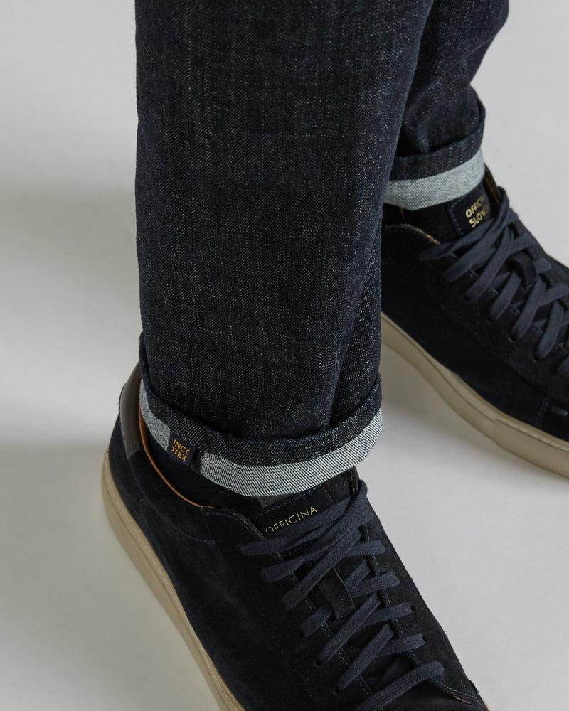 Slowear Pantalone sartoriale in denim stretch Saldi