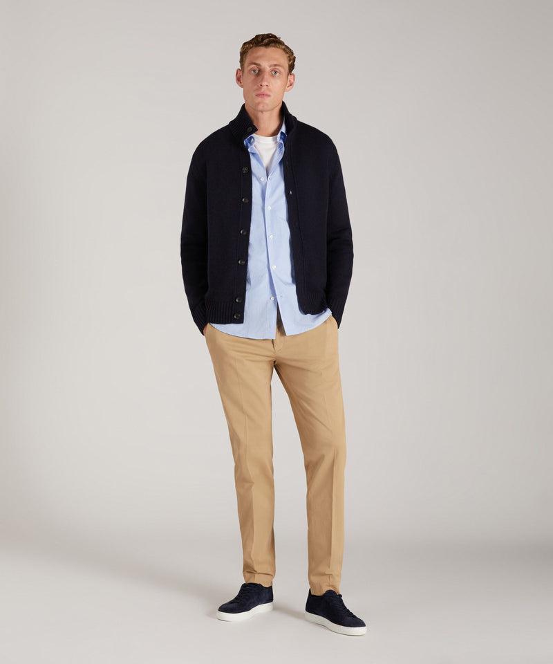 Slowear Pantalone tapered fit in tricocell certificato Hotsell