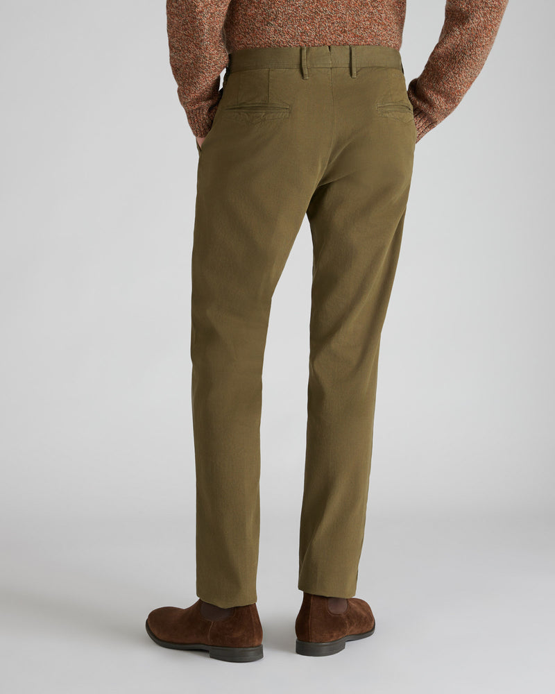 Slowear Pantalone slim fit in cotone stretch Negozio