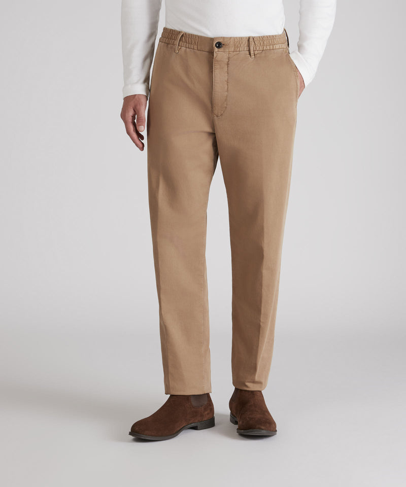 Slowear Pantalone slim fit in raso di cotone Nuova
