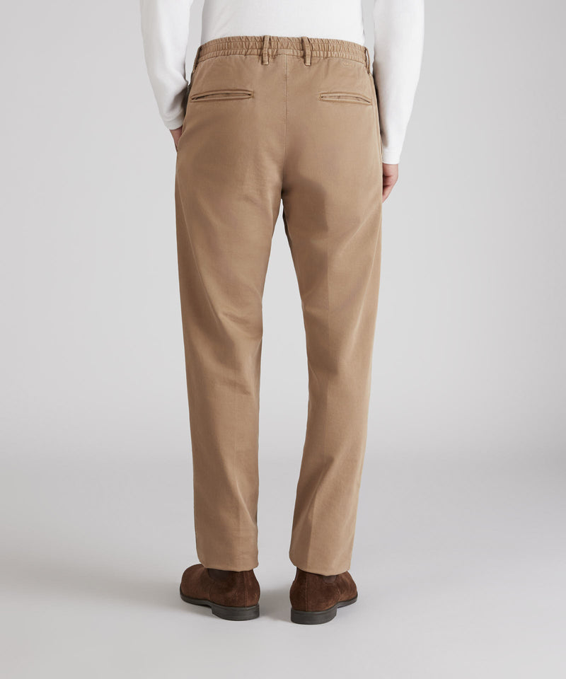 Slowear Pantalone slim fit in raso di cotone Nuova