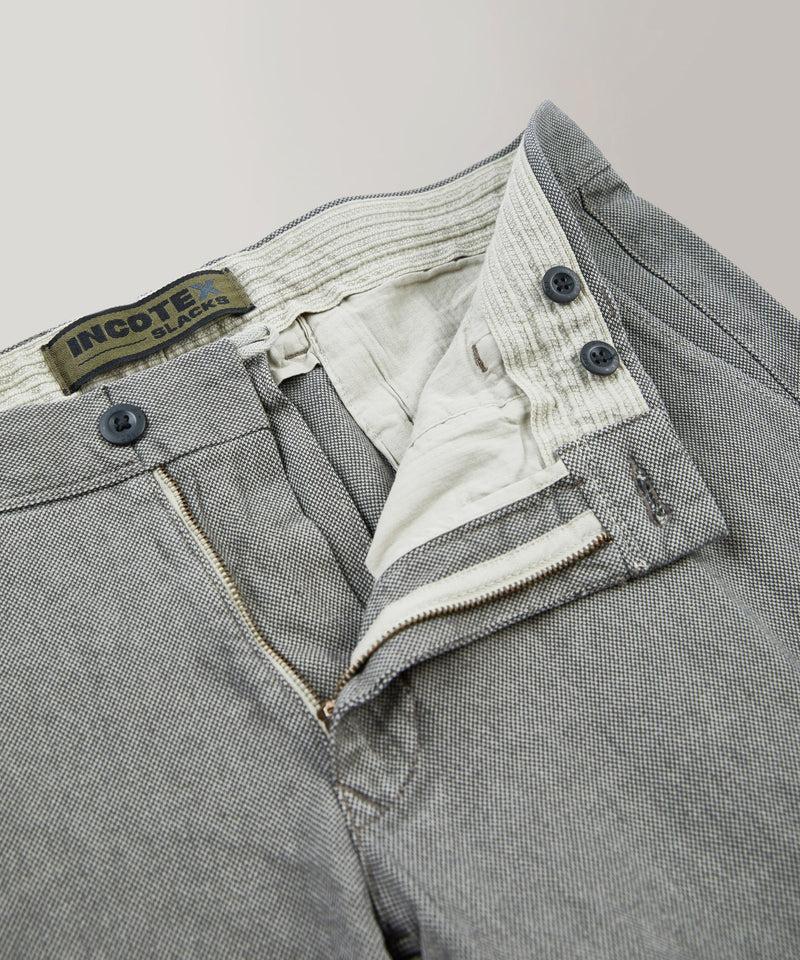 Slowear Pantalone slim fit in cotone microstrutturato 2025