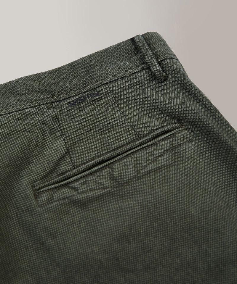 Slowear Pantalone slim fit in cotone microstrutturato Italy
