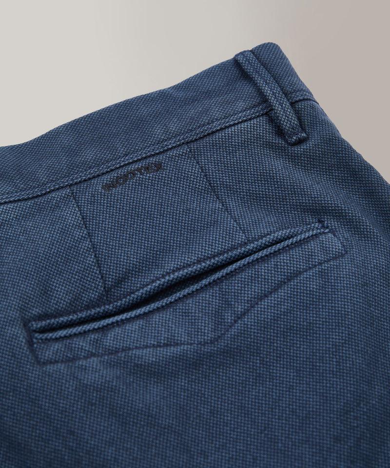 Slowear Pantalone slim fit in cotone microstrutturato Italia