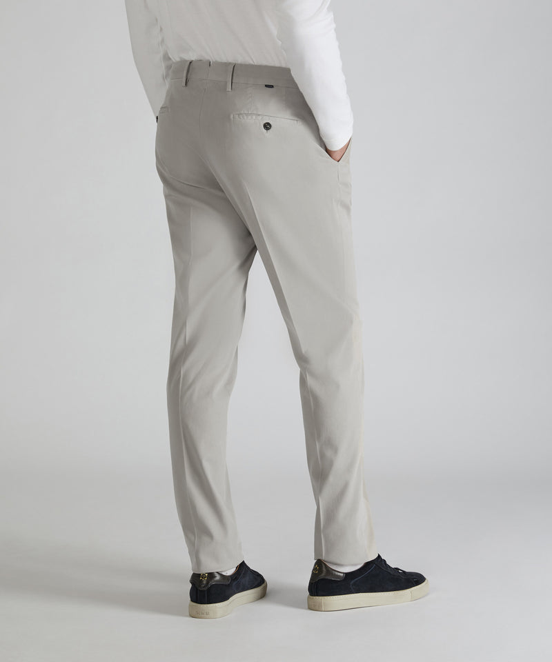 Slowear Pantalone tapered fit in cotone e lyocell Vendita