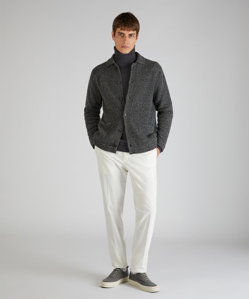 Slowear Pantalone tapered fit in cotone e lyocell Promozione