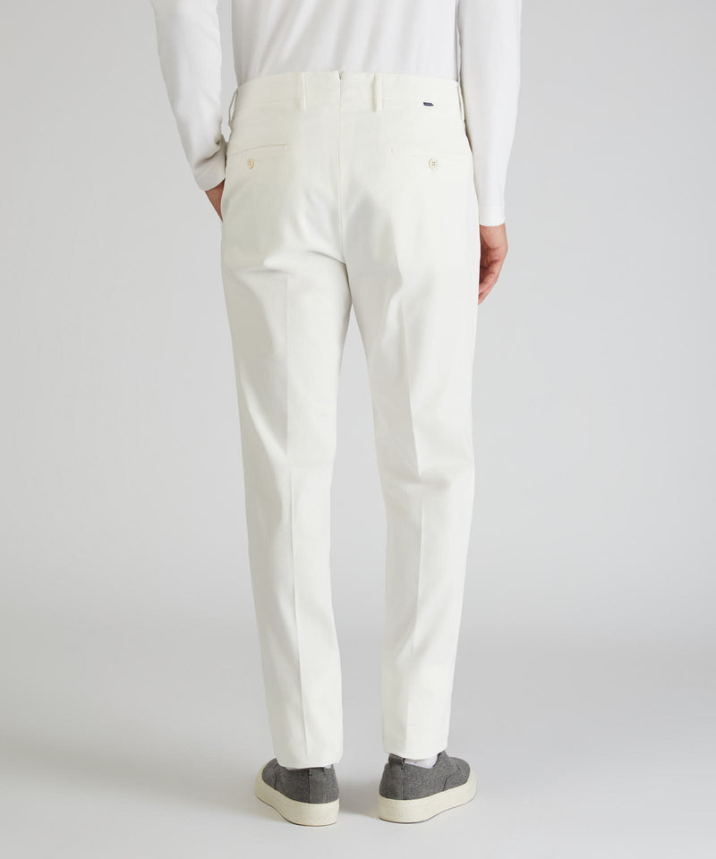 Slowear Pantalone tapered fit in cotone e lyocell Promozione