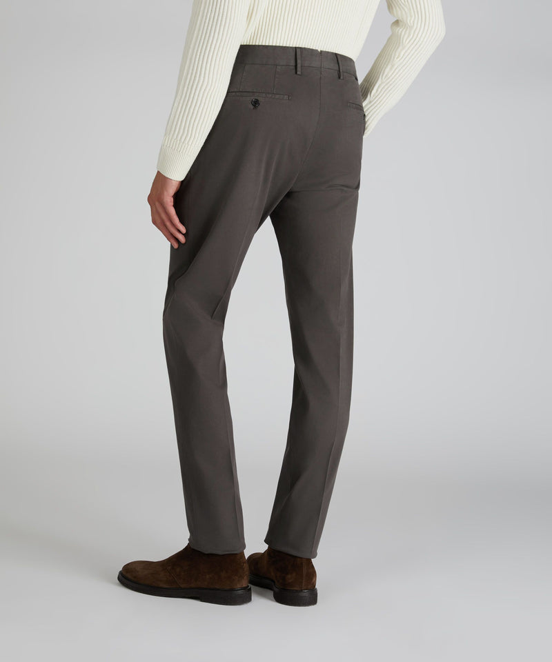 Slowear Pantalone tapered fit in cotone e lyocell Spedizione Gratuita
