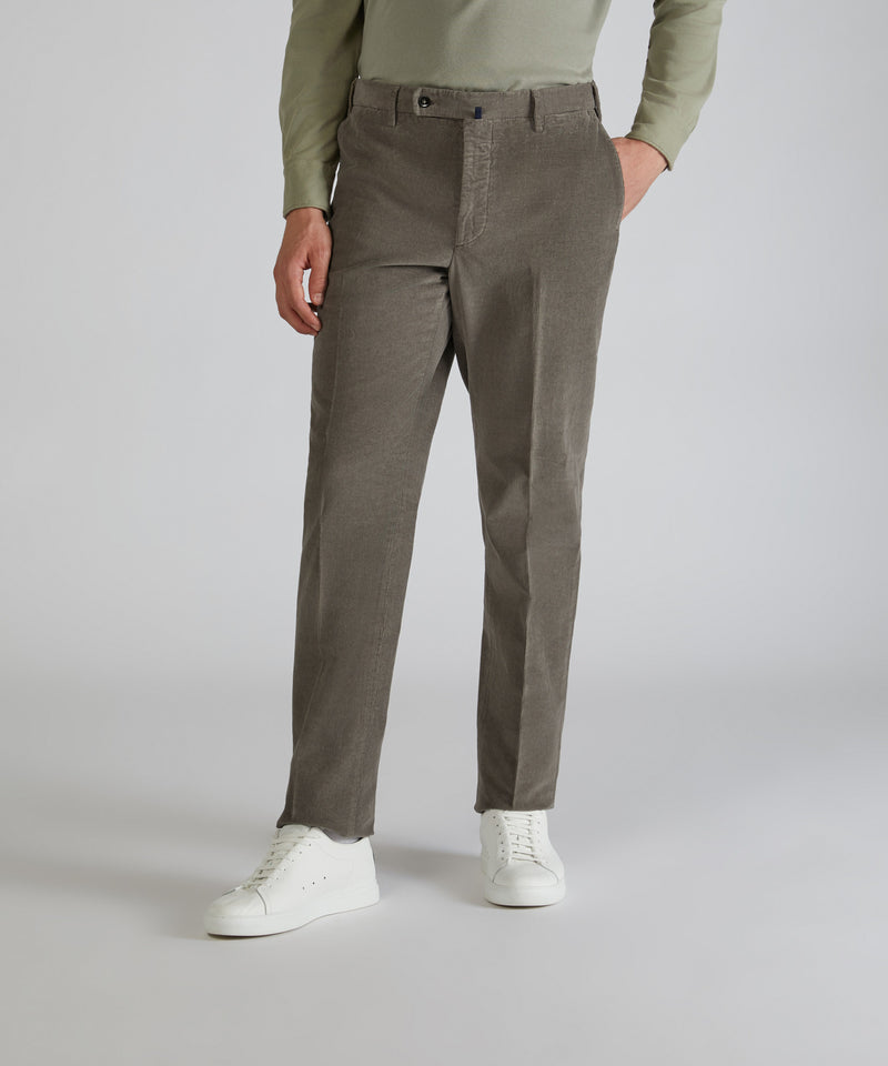 Slowear Pantalone regular fit in velluto Soddisfazione Garantita
