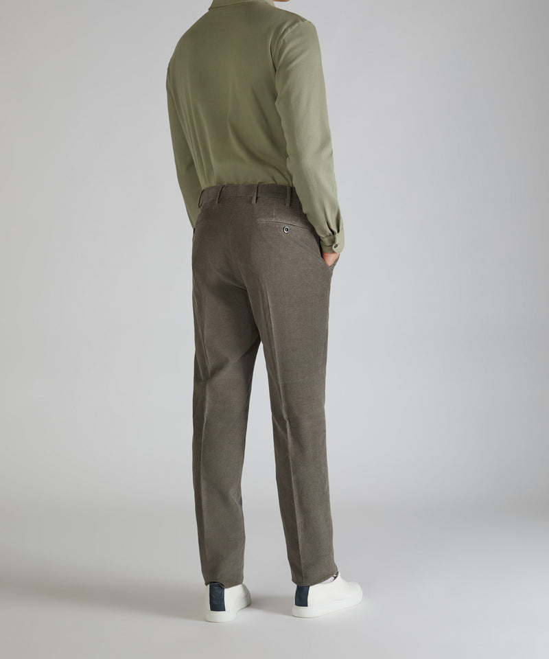 Slowear Pantalone regular fit in velluto Soddisfazione Garantita