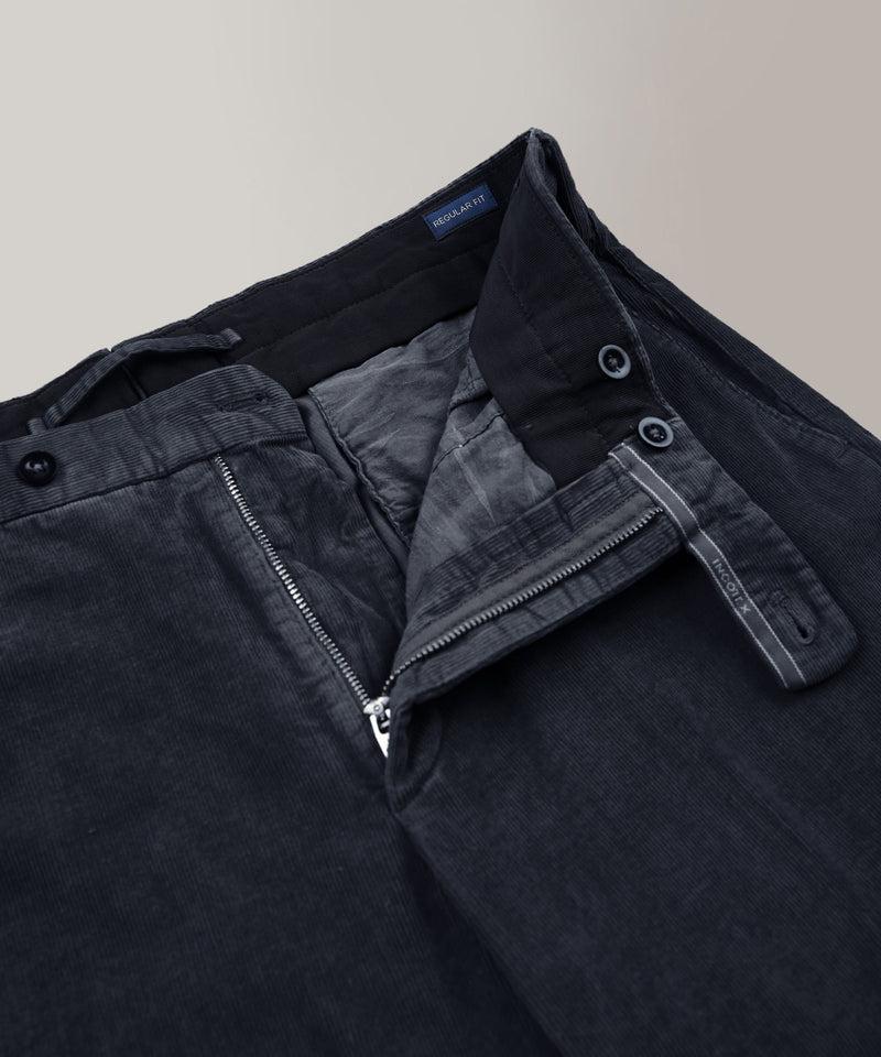 Slowear Pantalone regular fit in velluto Qualità Garantita