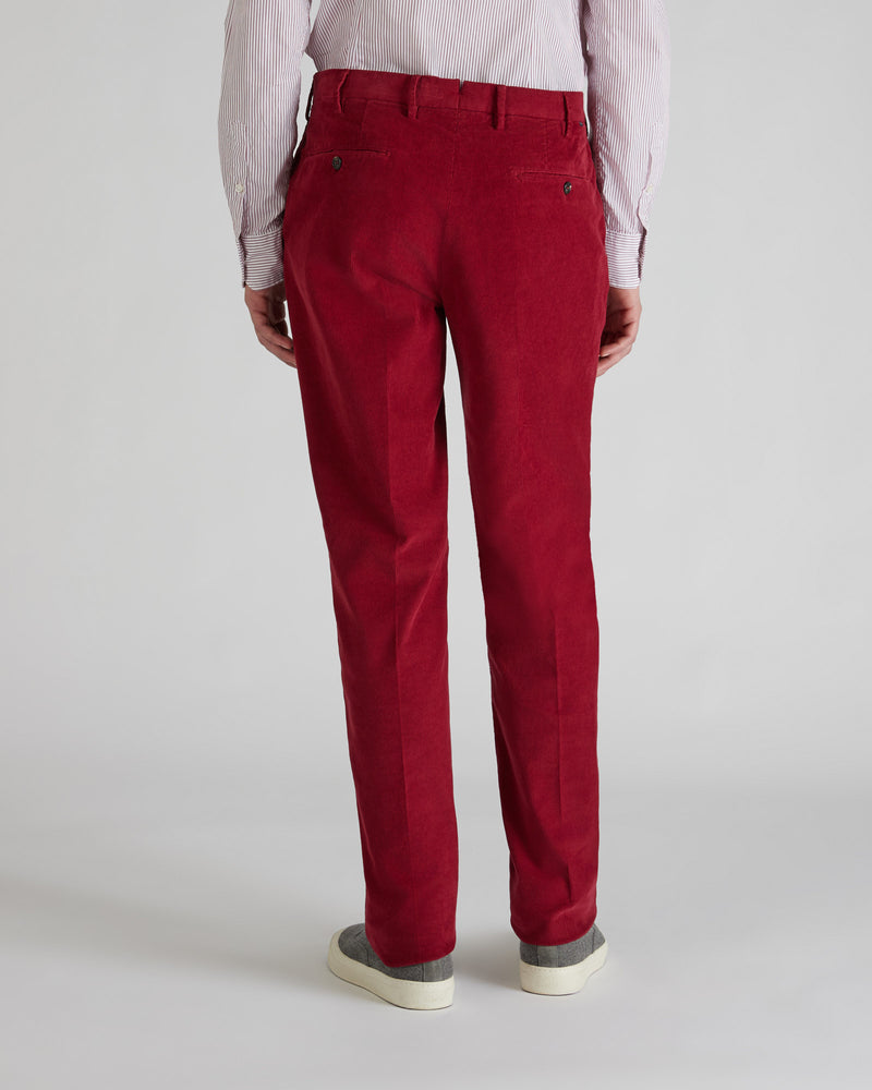 Slowear Pantalone regular fit in velluto a coste Negozi Online