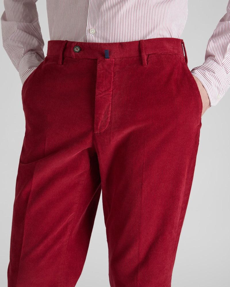 Slowear Pantalone regular fit in velluto a coste Negozi Online