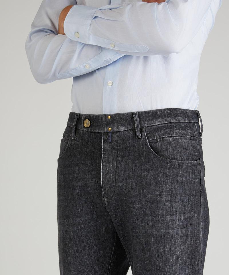 Slowear Pantalone sartoriale in denim stretch Fino Al -60%