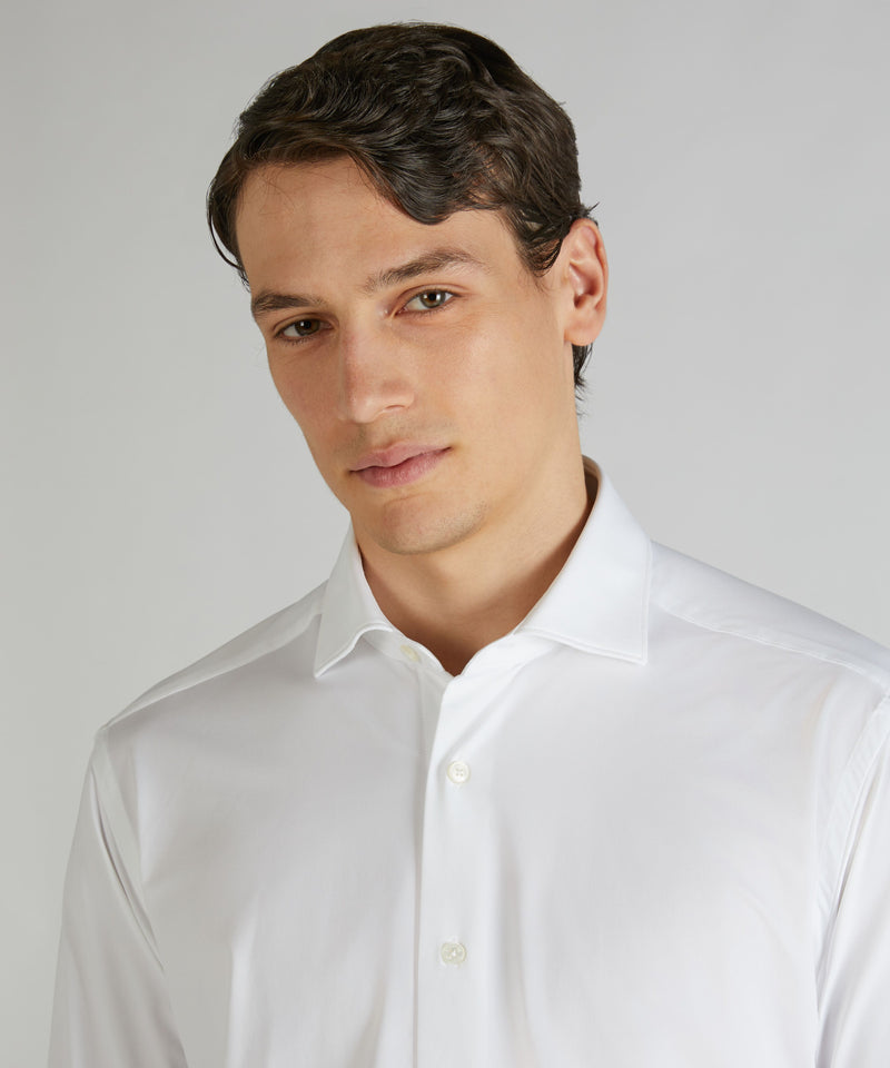 Slowear Camicia slim fit in tessuto tecnico Prezzo Ridotto
