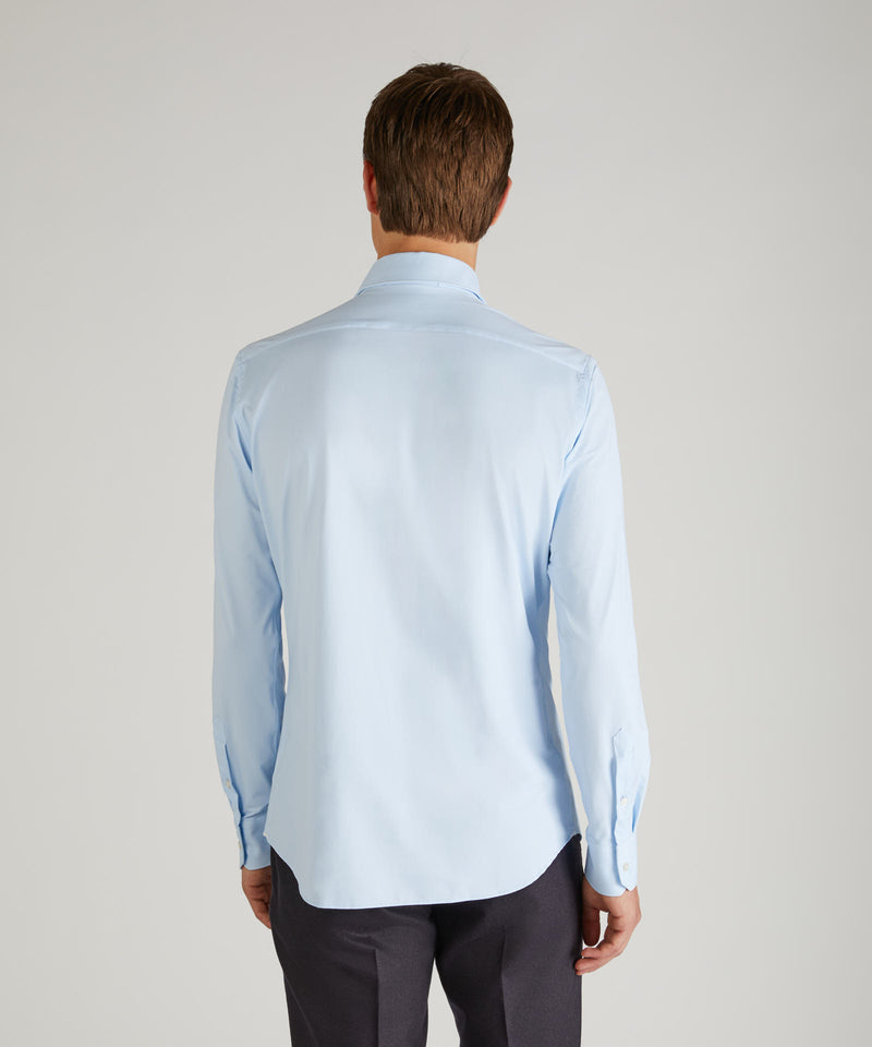 Slowear Camicia slim fit in tessuto tecnico Sottocosto