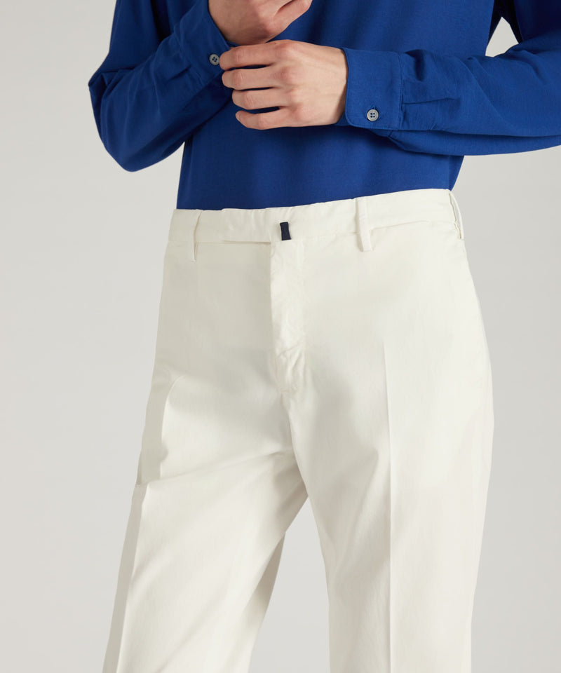 Slowear Pantalone slim fit in cotone certificato Royal Batavia Convenienza
