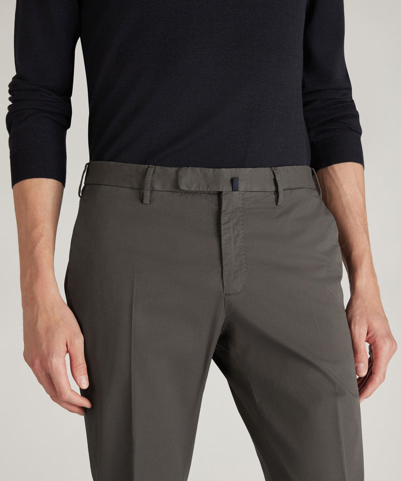 Slowear Pantalone slim fit in cotone certificato Royal Batavia Novità