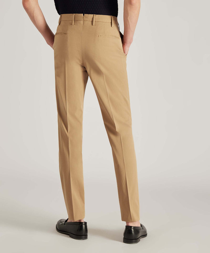 Slowear Pantalone slim fit in cotone certificato Royal Batavia Presa