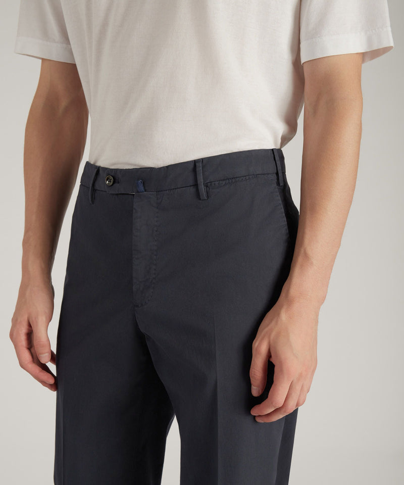 Slowear Pantalone regular fit in cotone certificato Royal Batavia In Vendita