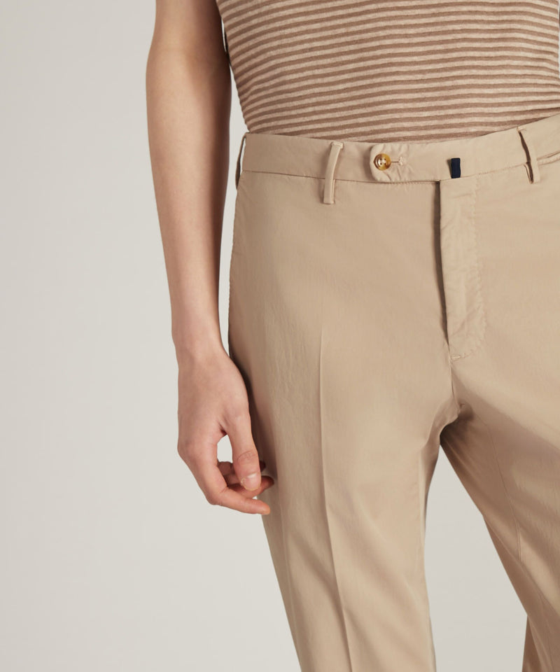 Slowear Pantalone regular fit in cotone certificato Royal Batavia Saldi