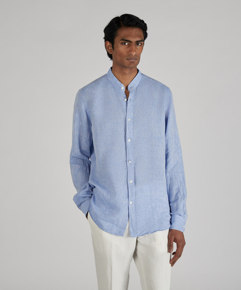 Slowear Camicia regular fit in lino I Più Venduti