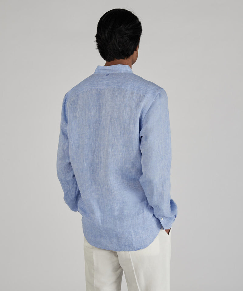 Slowear Camicia regular fit in lino I Più Venduti