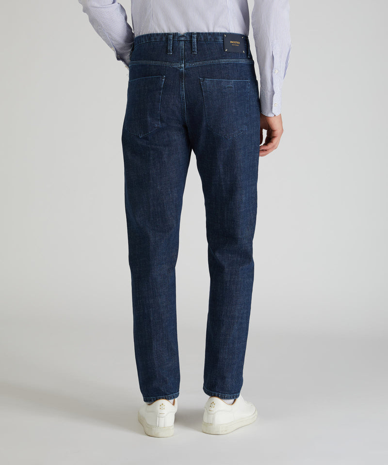 Slowear Pantalone sartoriale in denim stretch Nuova