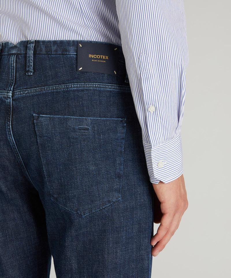 Slowear Pantalone sartoriale in denim stretch Nuova