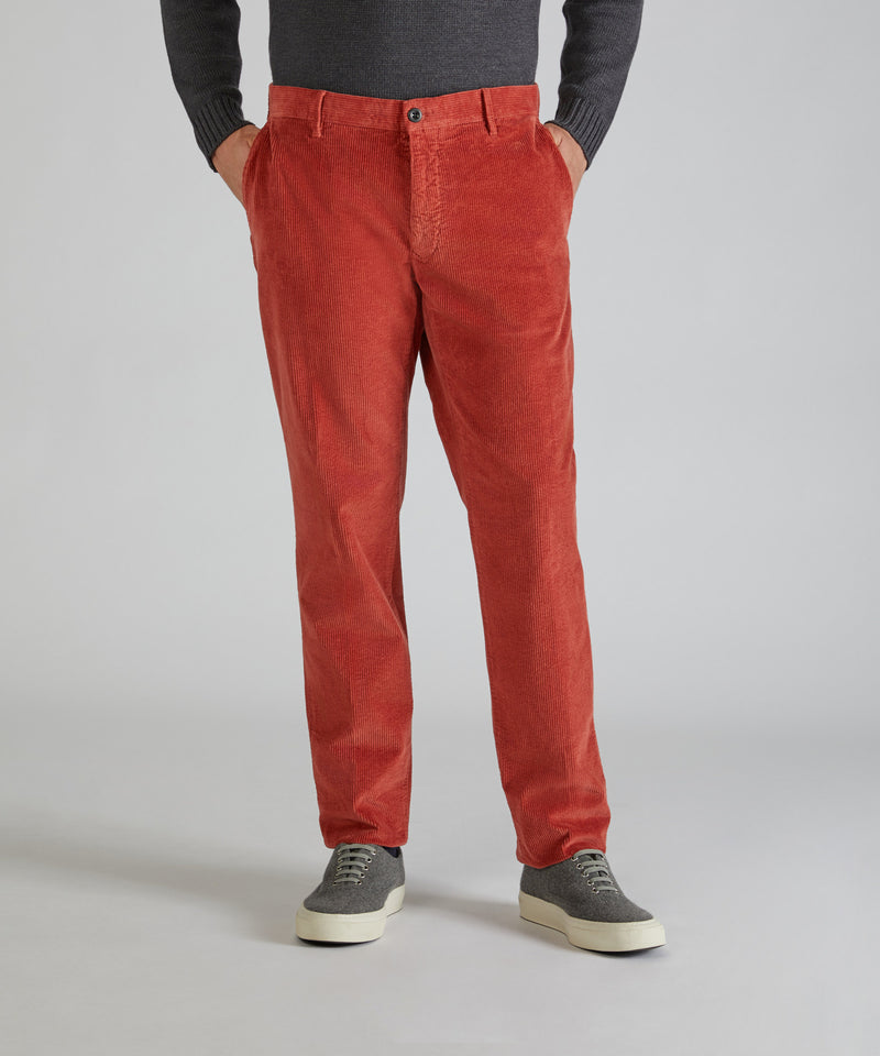 Slowear Pantalone slim fit in velluto 2025