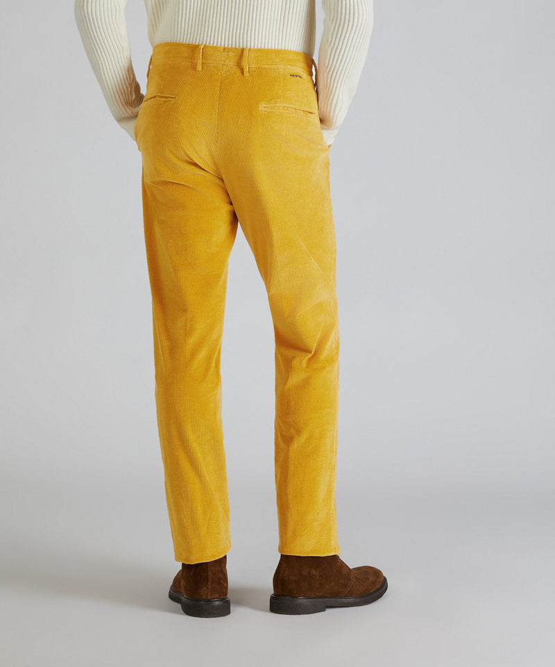 Slowear Pantalone slim fit in velluto Italia