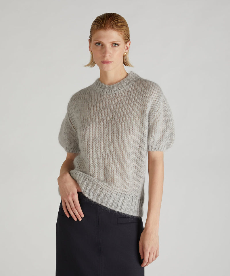 Slowear Girocollo in Mohair e Alpaca Nuovo