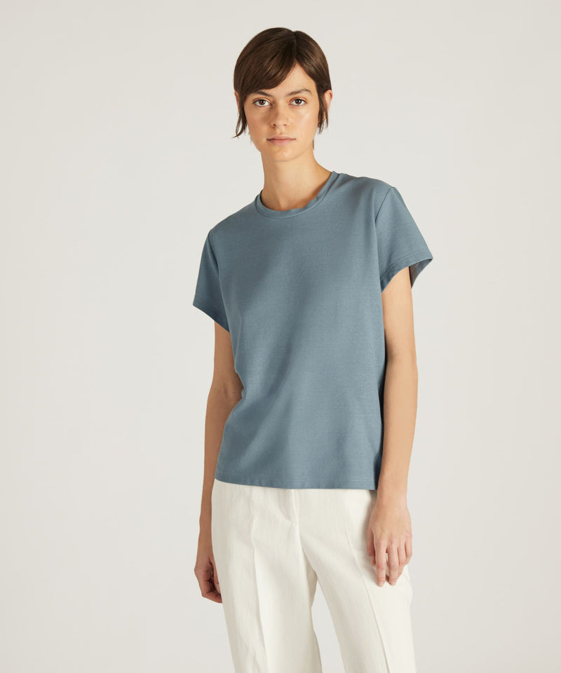 Slowear T-shirt regular fit in IceCotton organico Shopping Online