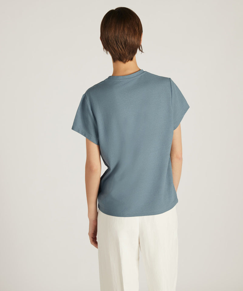 Slowear T-shirt regular fit in IceCotton organico Shopping Online