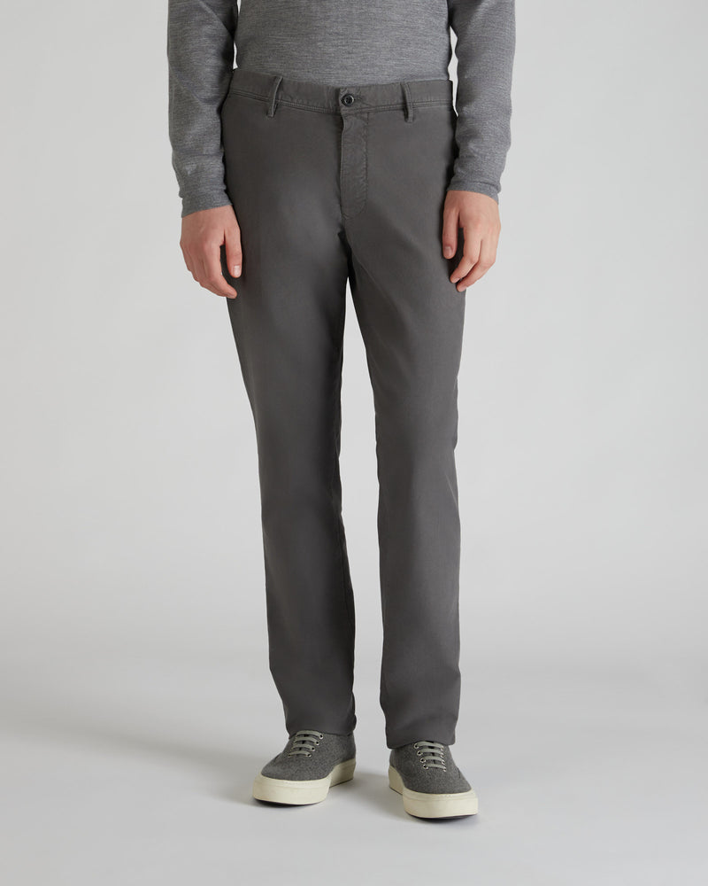 Slowear Pantalone slim fit in Tricochino In Saldo