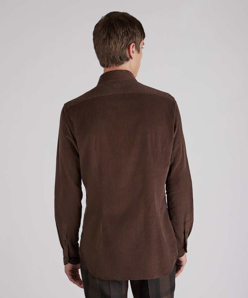 Slowear Camicia in velluto In Linea