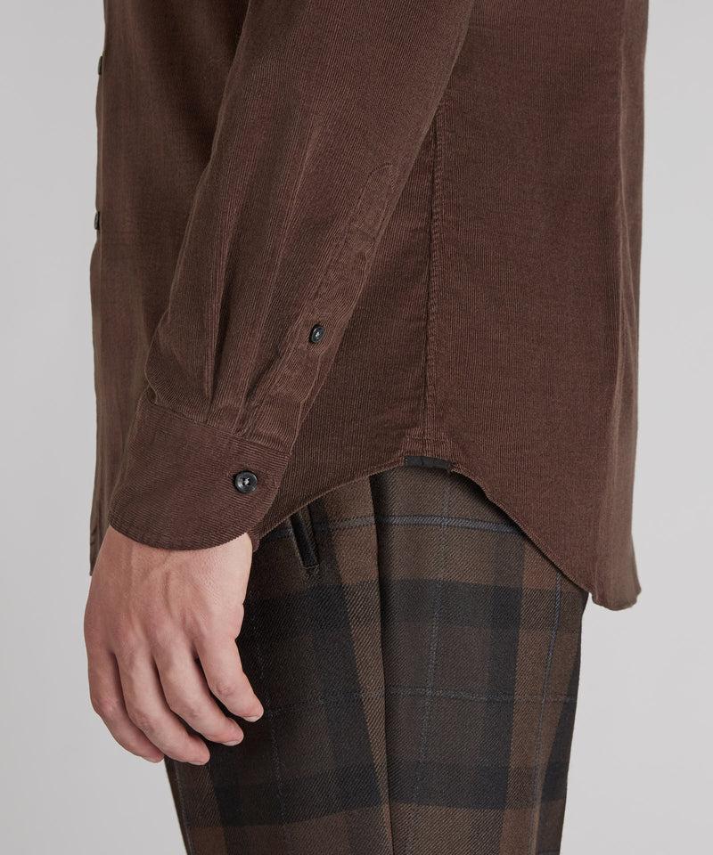 Slowear Camicia in velluto In Linea