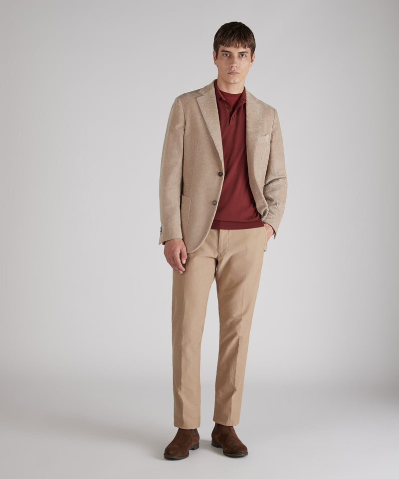 Slowear Pantalone slim fit in Tricochino Pezzi Unici