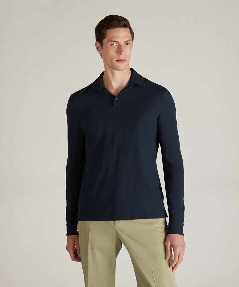 Slowear Polo slim fit in IceCotton organico Presa