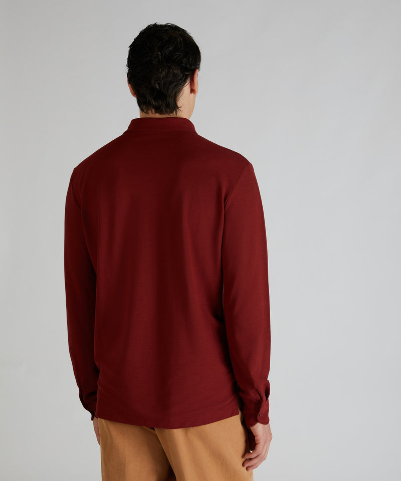 Slowear Polo slim fit in IceCotton Saldi