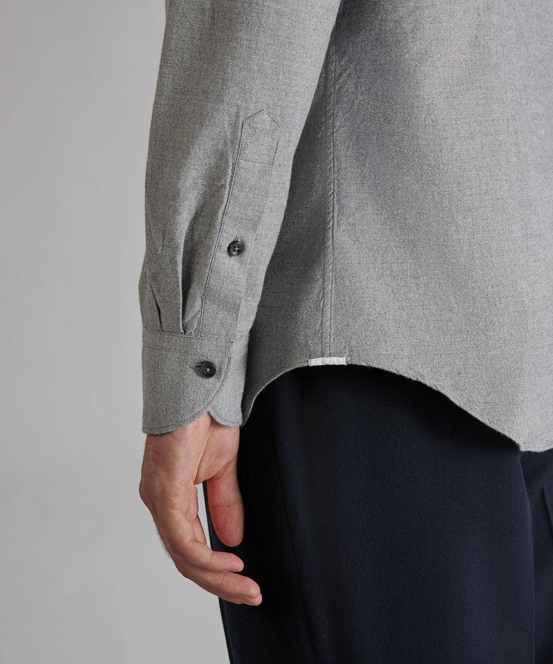 Slowear Camicia regular fit in flanella Nuovo