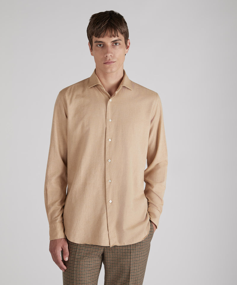 Slowear Camicia regular fit in flanella Qualità