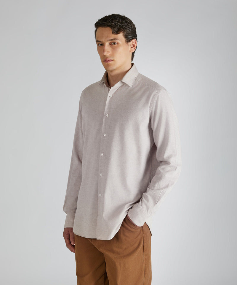 Slowear Camicia regular fit in flanella Vendita